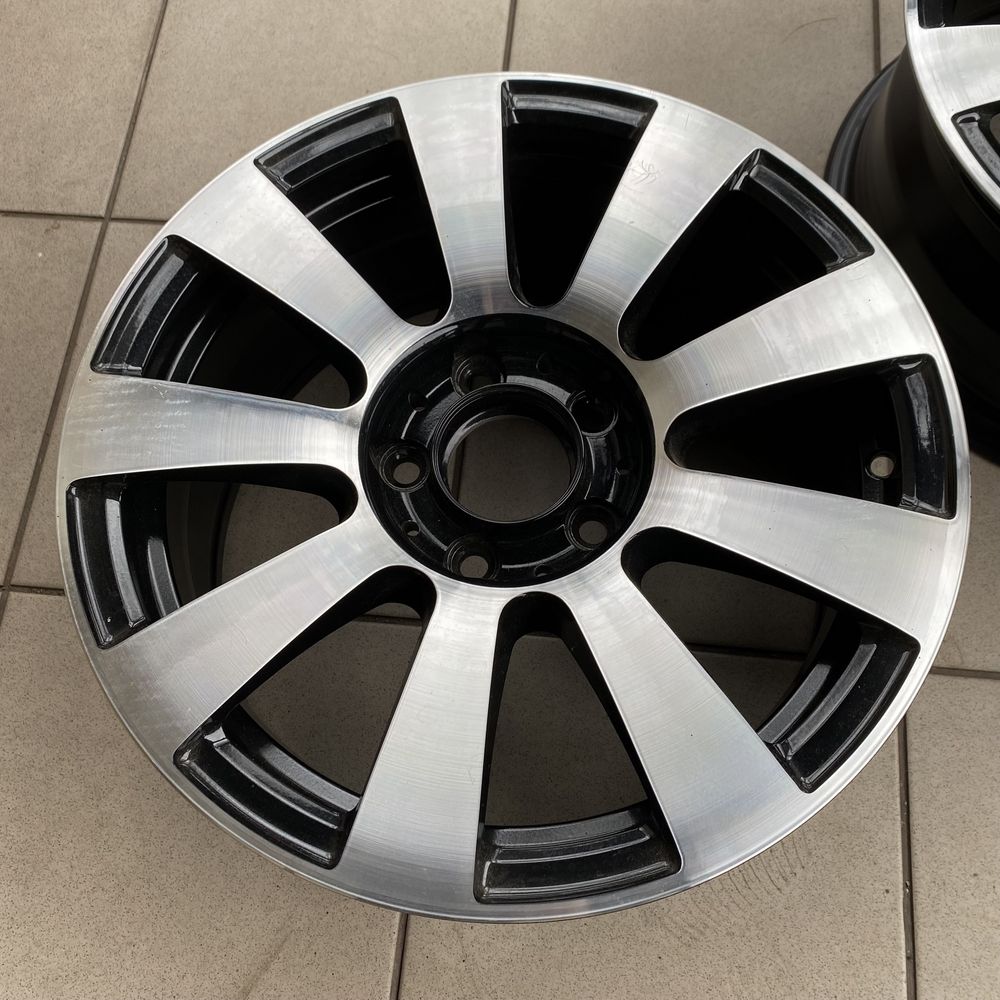 4xFelgi Mercedes 16” 5x112 Nowy lakier CNC Audi VW Passat Golf A4 A6