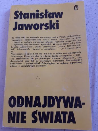 Odnajdywanie świata Stanisław jaworski