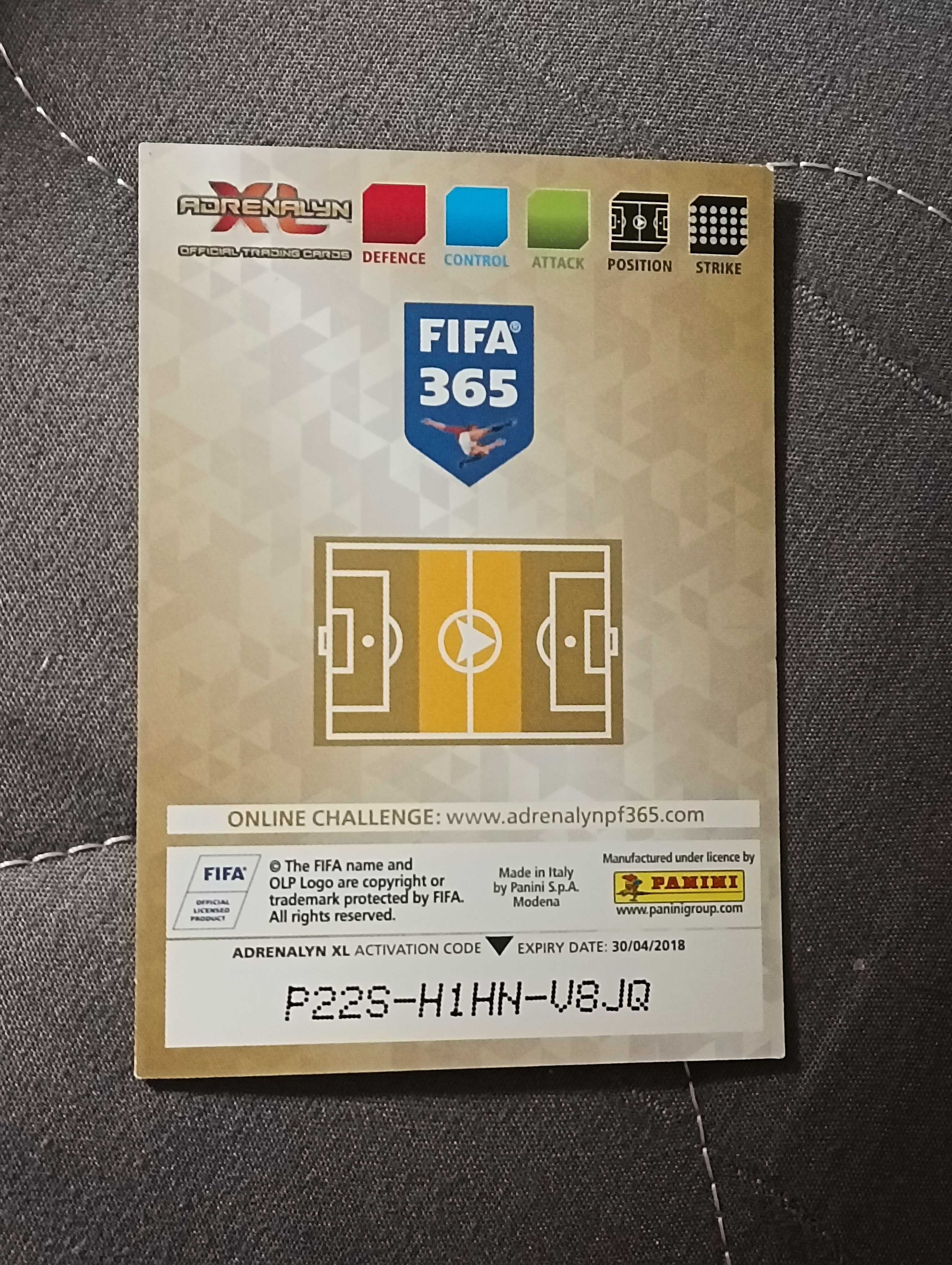 Karta kolekcjonerska Ángel Di Maria