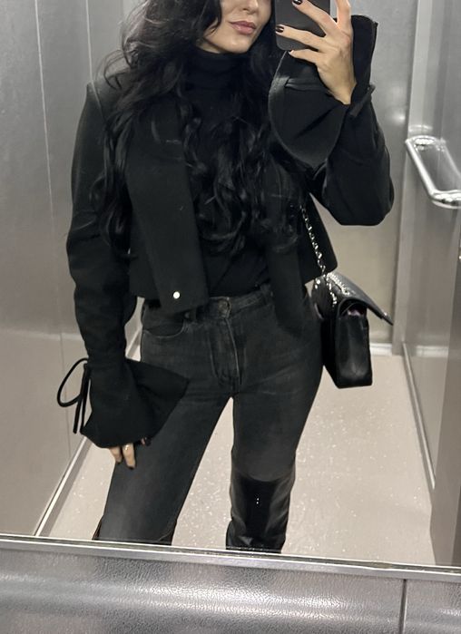 Теплый стильный костюм one luxe shop с юбкой