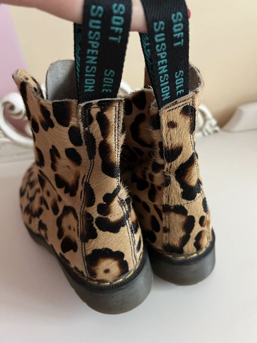 Ботинки лео шерсть пони 39 40 розмір Solovair Louboutin