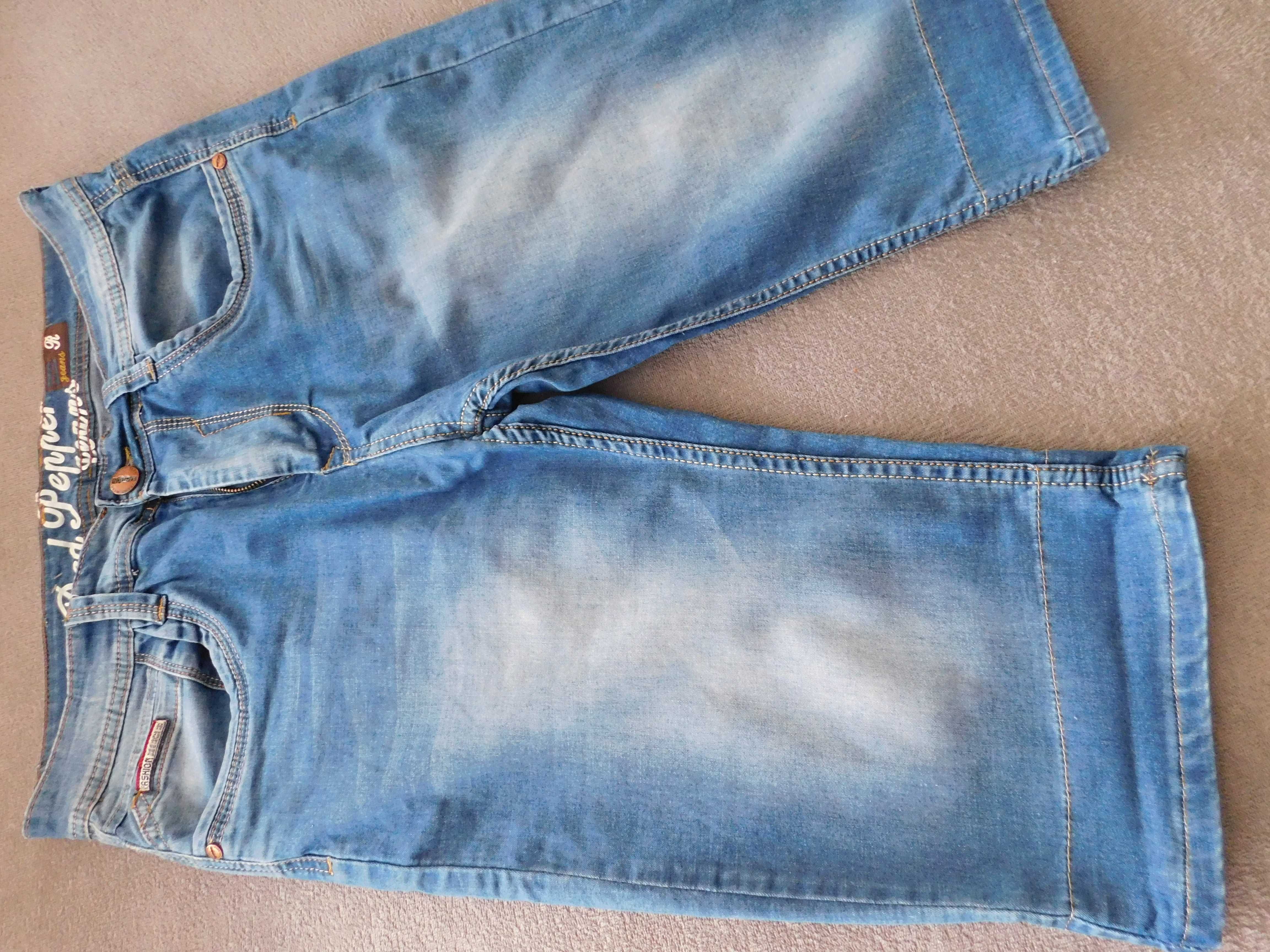 spodenki męskie jeansy