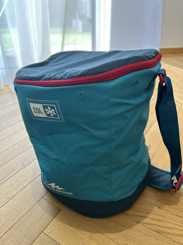 Lodówka kempingowa miekka Quechua 20 litrów, wkłady, torba