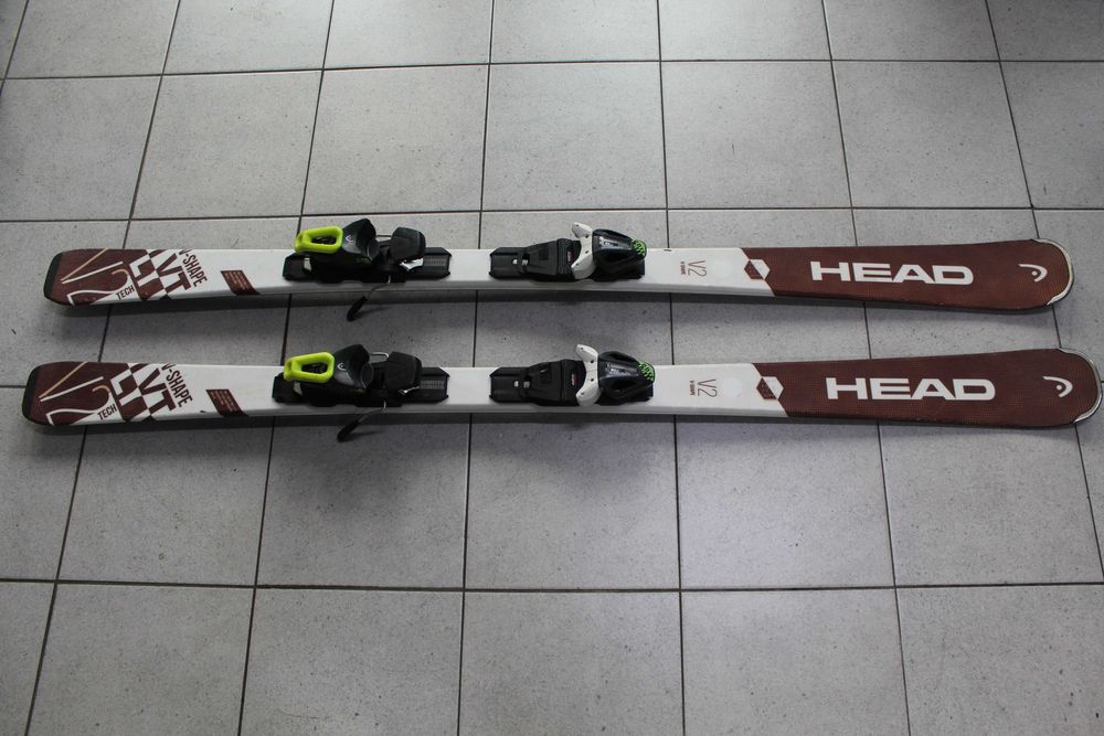 Narty HEAD V-SHAPE V2 163 cm + wiązania HEAD