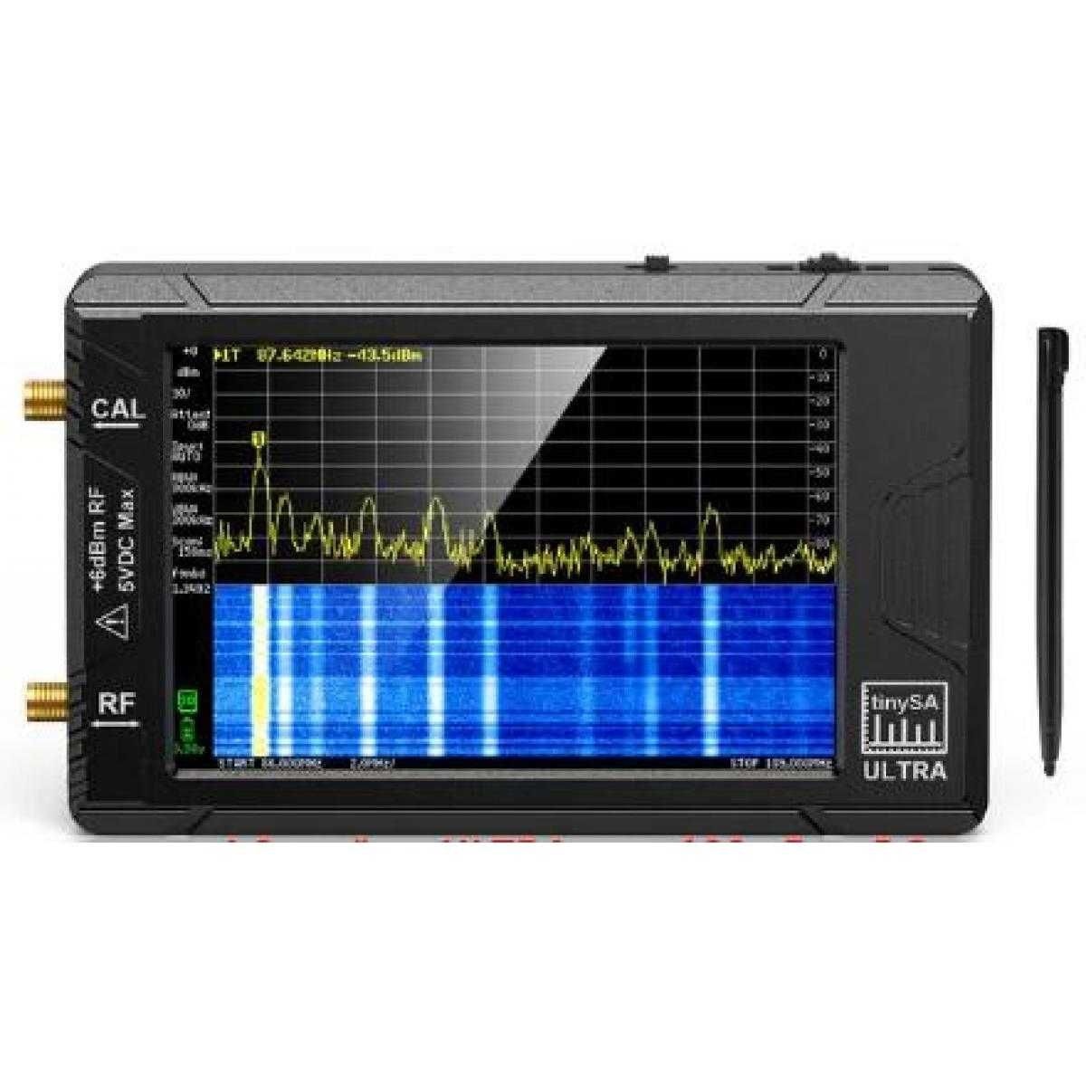 Аналізатор спектра Tiny SA з екраном 2,8 дюйма від 100 кГц до 900 МГц
