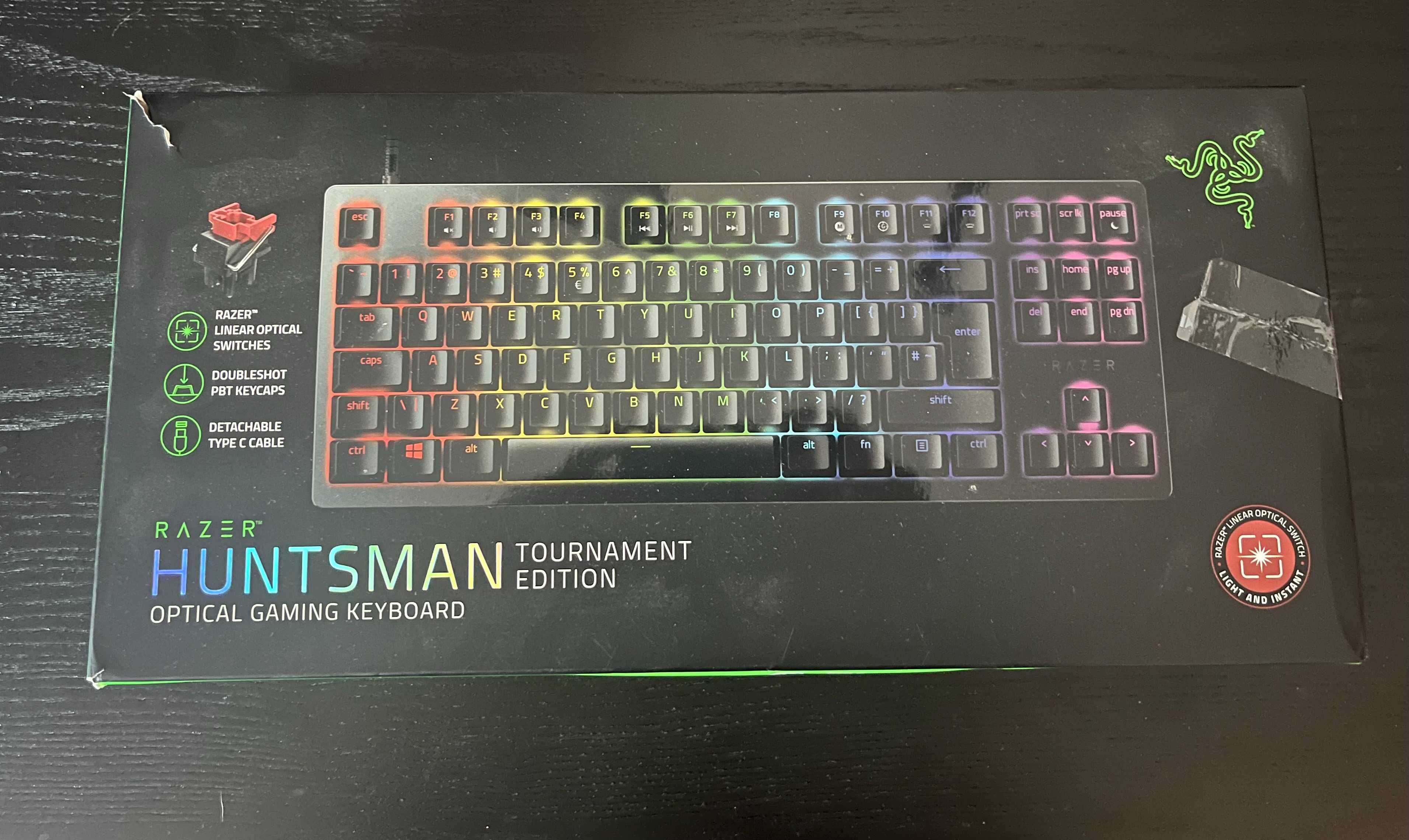 Razer Hunstman TKL (interruptores vermelhos)