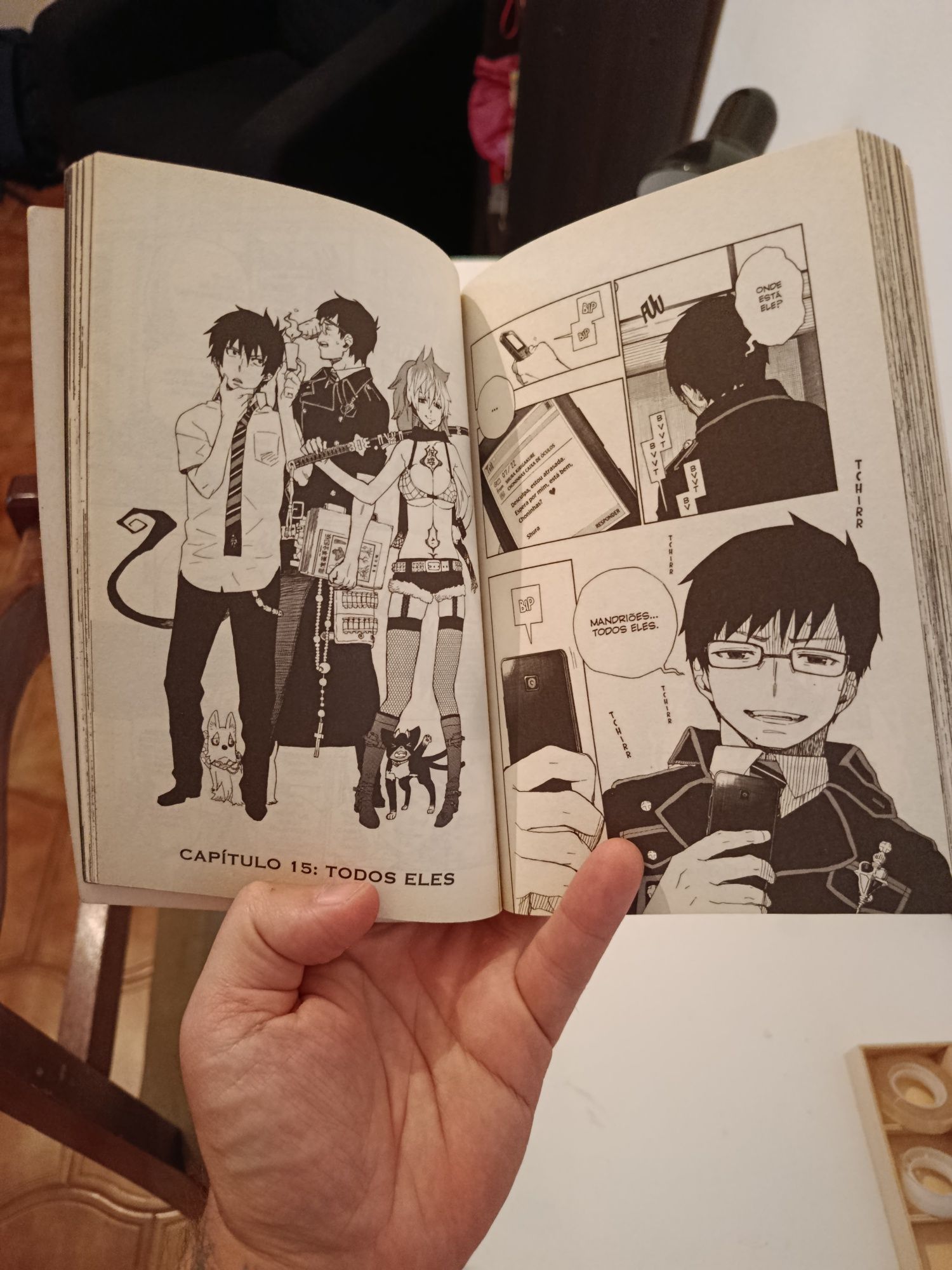 Blue Exorcist volume 4 em português
