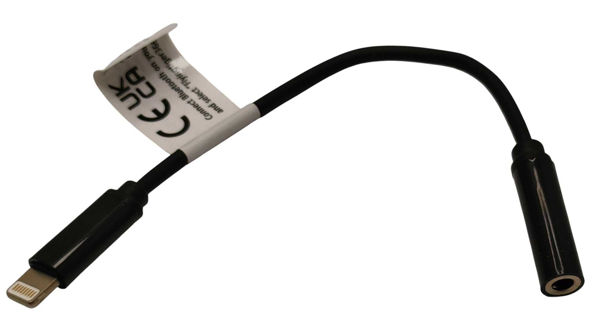 Adapter przejściówka słuchawek lightning na JACK do Iphone 11 12 8 X
