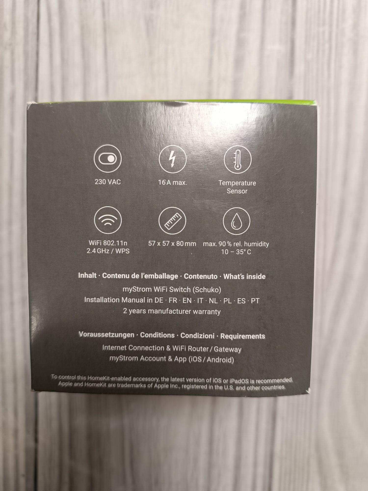 myStrom SE1 WiFi Switch розумний перемикач, білий 16А