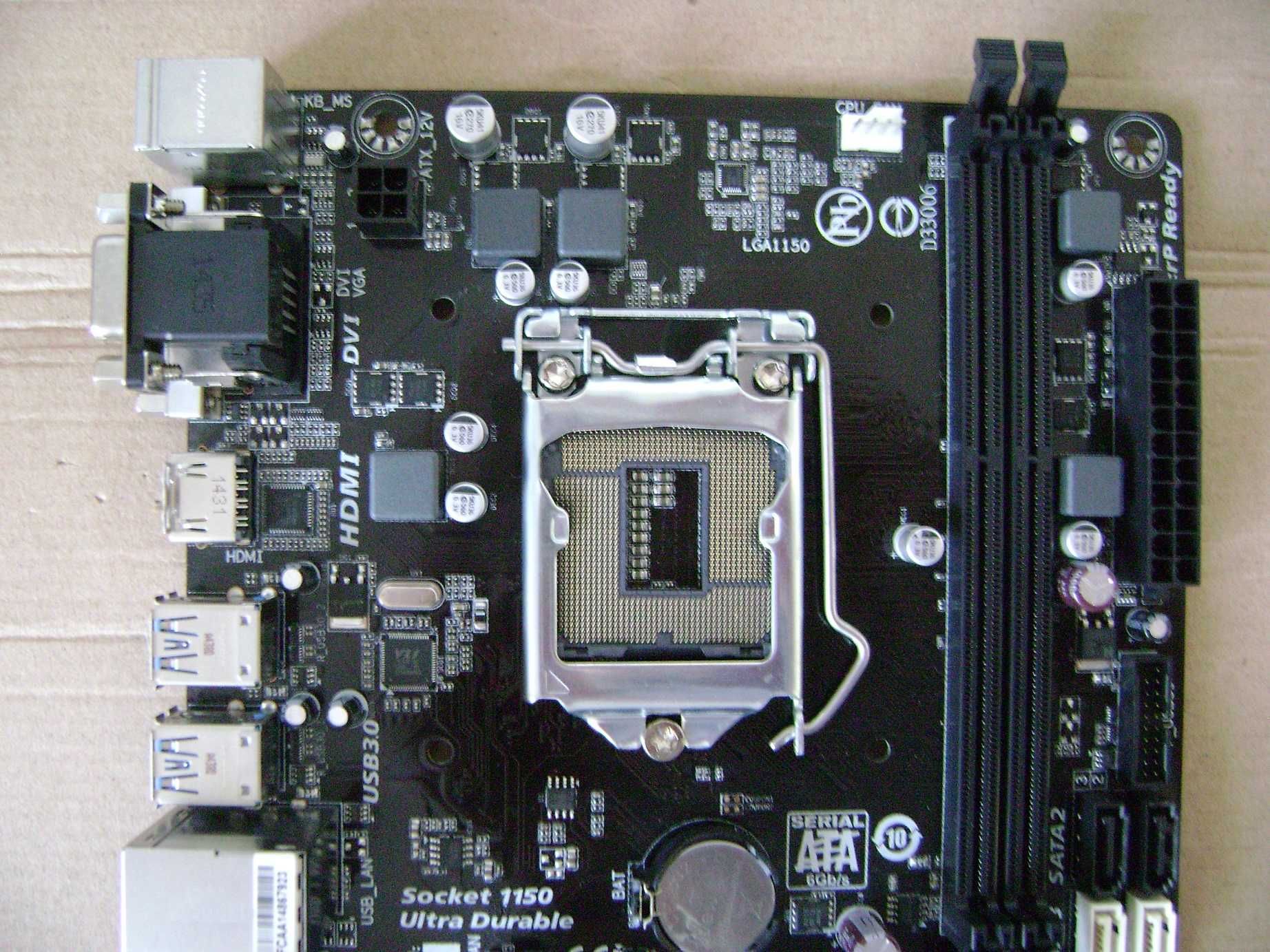 GIGABYTE GA-H81M-S2H LGA.1150 i3/i5/i7 - sprawna