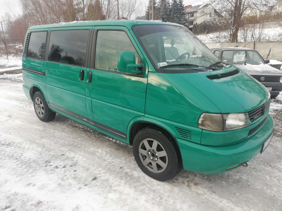T4/2.5/TDI/102KM/MULTIVAN/KLIMA/Nawiewy/Tył/Vebasto/Skóry/LIFT/OKAZJA!