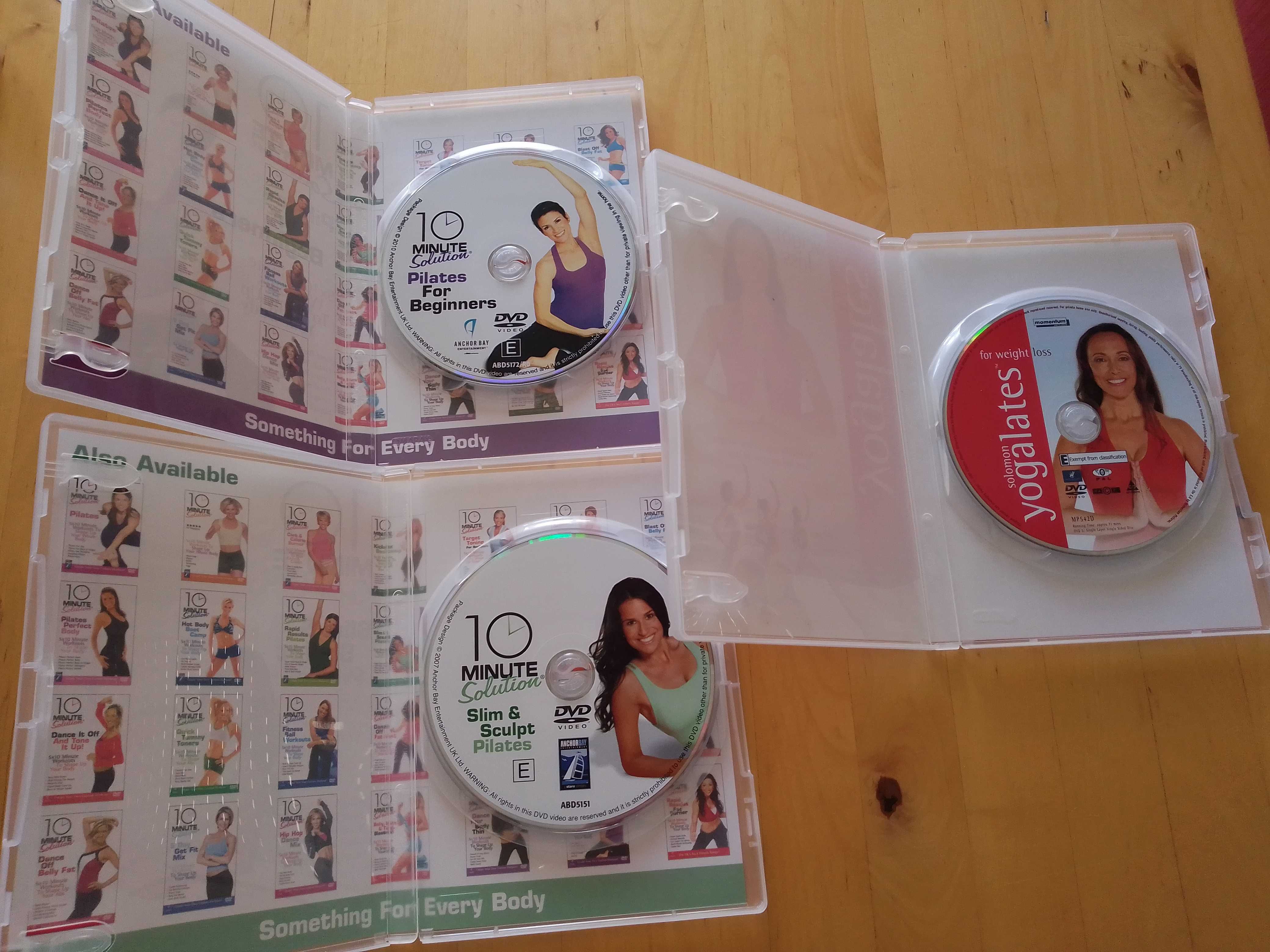 DVDs yoga pilates - yogalates