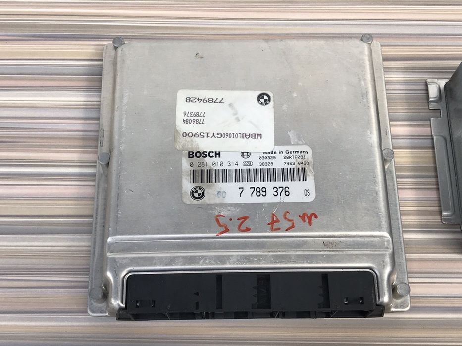 EWS ЕВС Комплект БМВ Е39 М57 2.5d Рестайл Имобилайзер Замки Мозги Блок