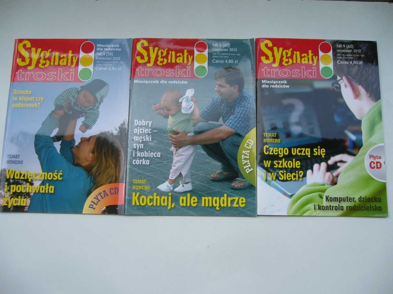 Sygnały troski miesięcznik dla rodziców, 24 numery