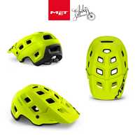 Вело шолом (шлем) MET Terranova Lime Green M (56-58 см) abus