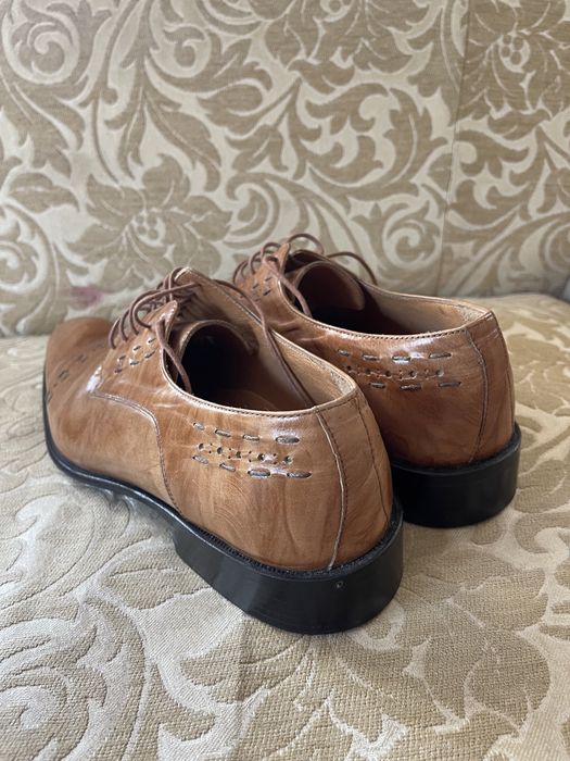 Взуття, туфлі чоловічі Luciano Bellini 43 класичний бежевий колір