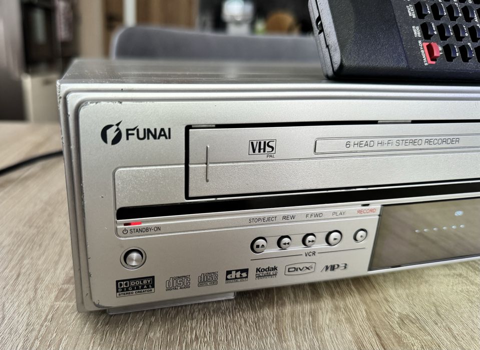 FUNAI HDR-D2835 #Przegrywanie VHS/HDD na DVD #160 GB #6 HD #DivX