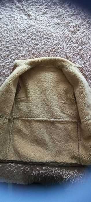 Мужская дублёнка з натуральной овчины