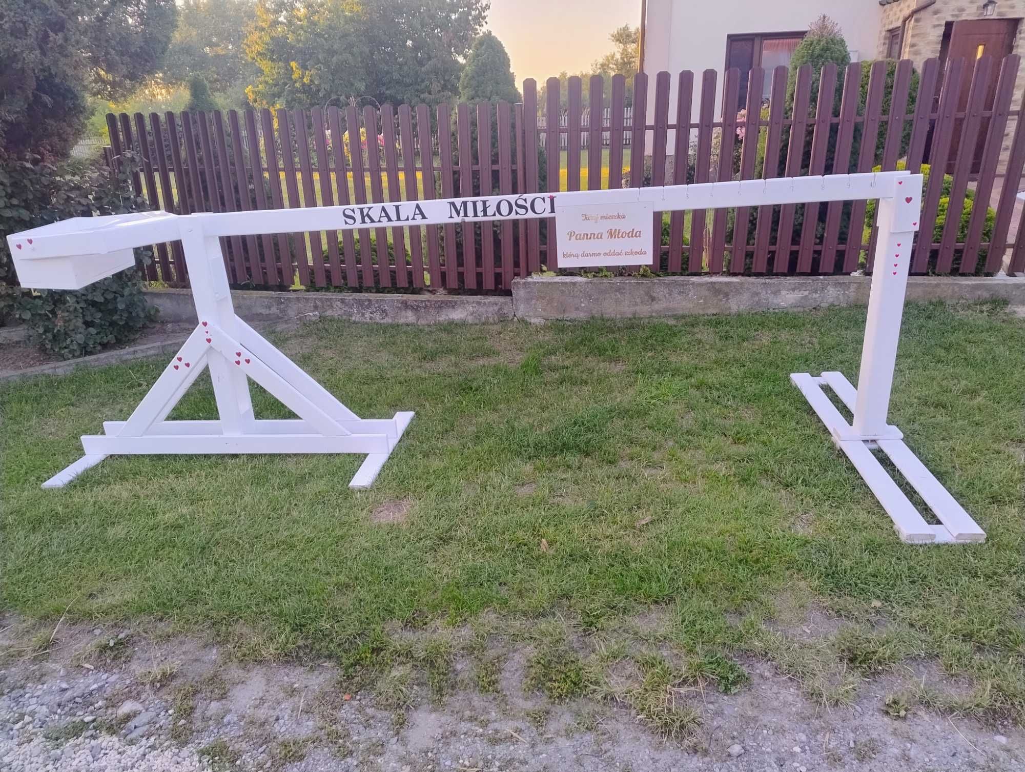 Szlaban weselny.