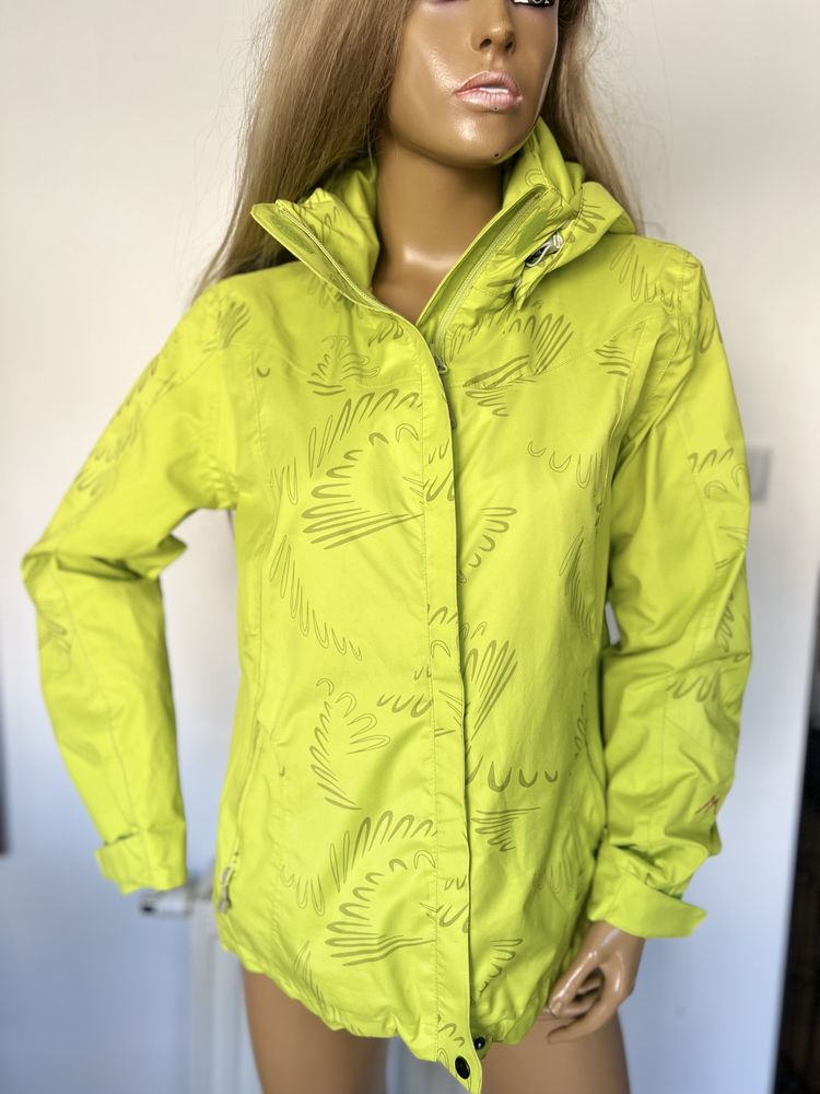 Maier Sports kurtka turystyczna zielona oddychająca 42 damska xl neon
