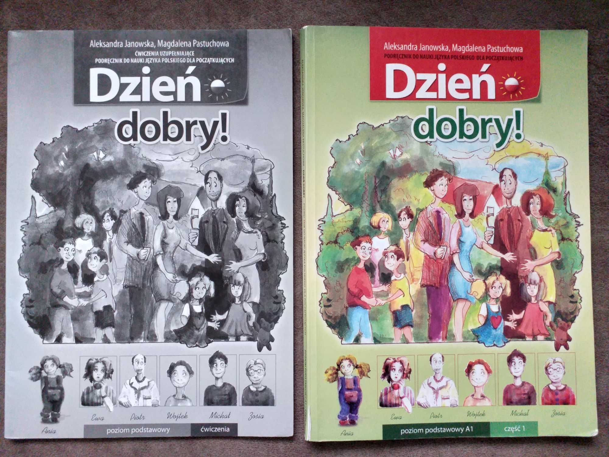 Janowska, Pastuchowa - Dzień dobry! Podręcznik A1 + Ćwiczenia A1