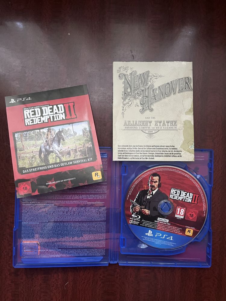 Диск Red Dead Redemption 2