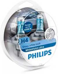 Лампа Philips WhiteVision Ultra H4 12V 55/60W