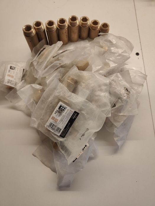 Przedłużka mosiężna 1/2 cala różne długości