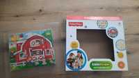 Klocki drewniane Fisher price Little people