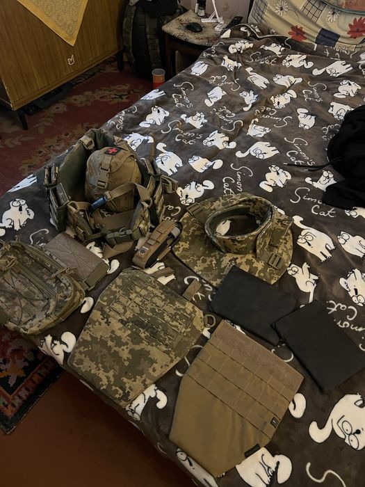Продам амуніцію, РПС , напашник, захист шиї, фартухи і так далі.