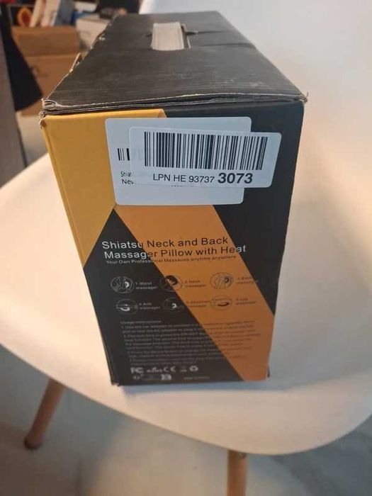 Elektryczny masażer karku i ramion z podgrzewaniem – relaks i ulga