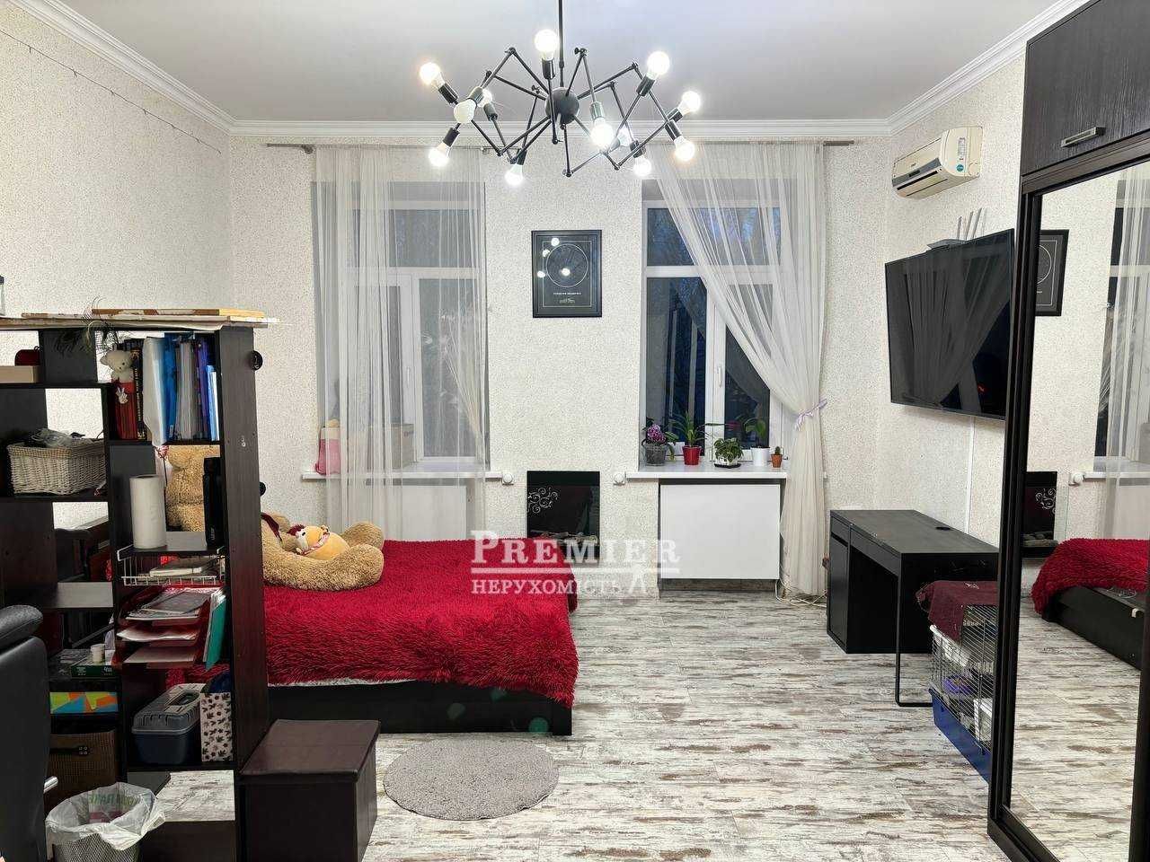 80м 3 комнатная в центре с балконом и АГВ