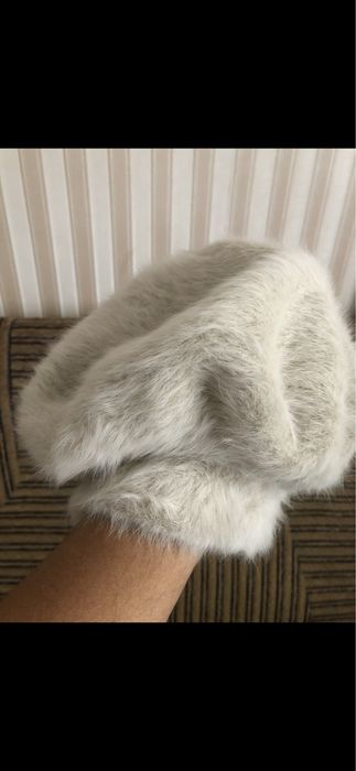 Берет  ангорка