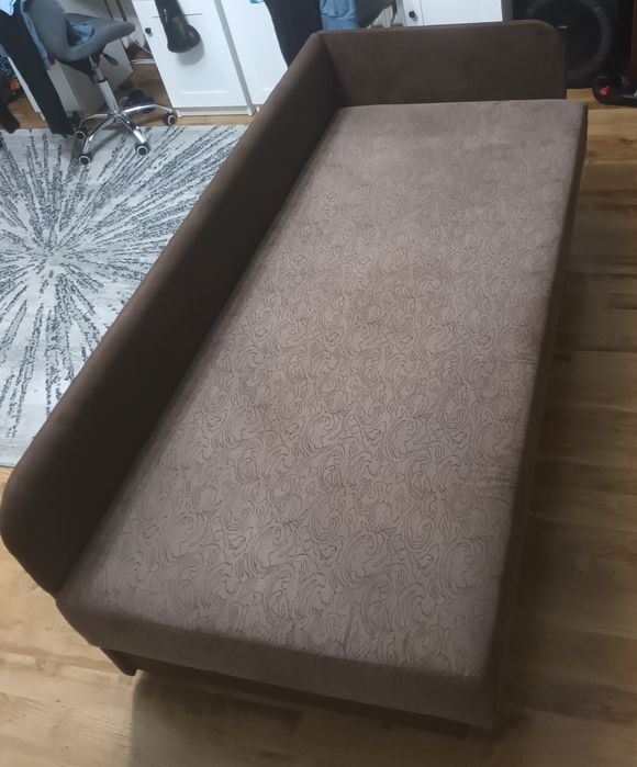 Łóżko jednoosobowe tapczan