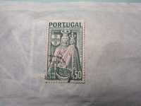 Selos de Portugal - 1946 - 3º Centenário Proclamação da Padroeira $50