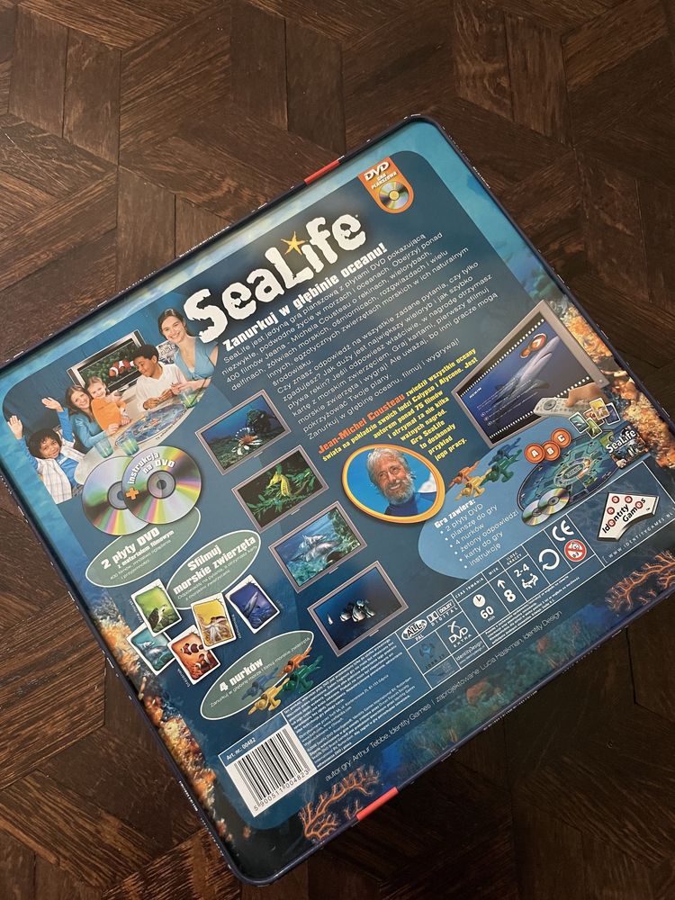 DVD gra planszowa sea life