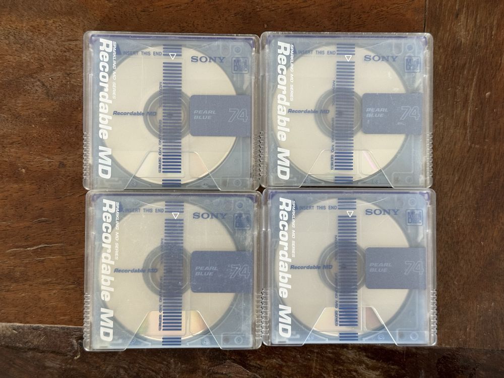 Płytki Minidisc Sony 74 min - Minidisc