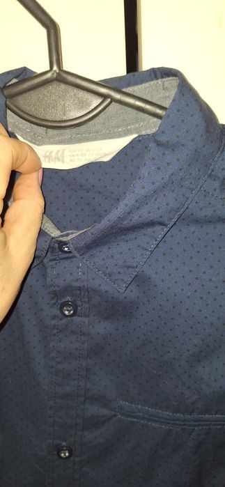 2 koszule koszula cool club h&m 158 święta apel