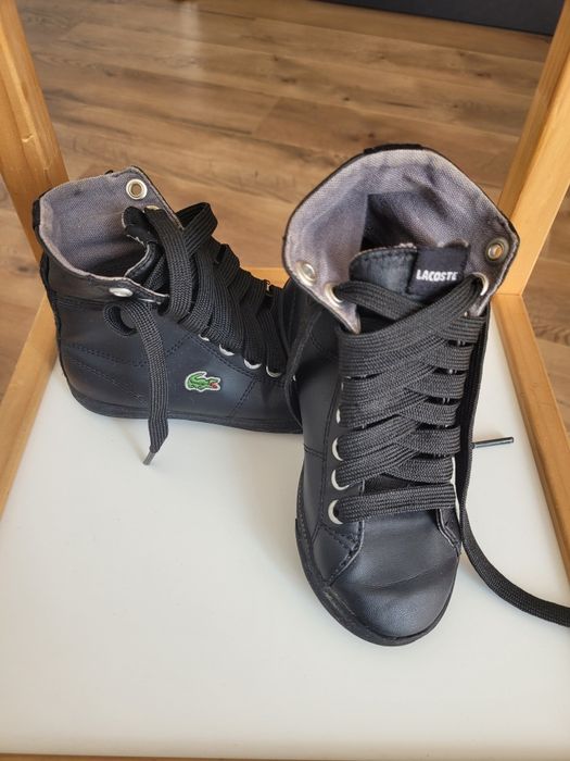 Wysokie trampki Lacoste rozm. 24