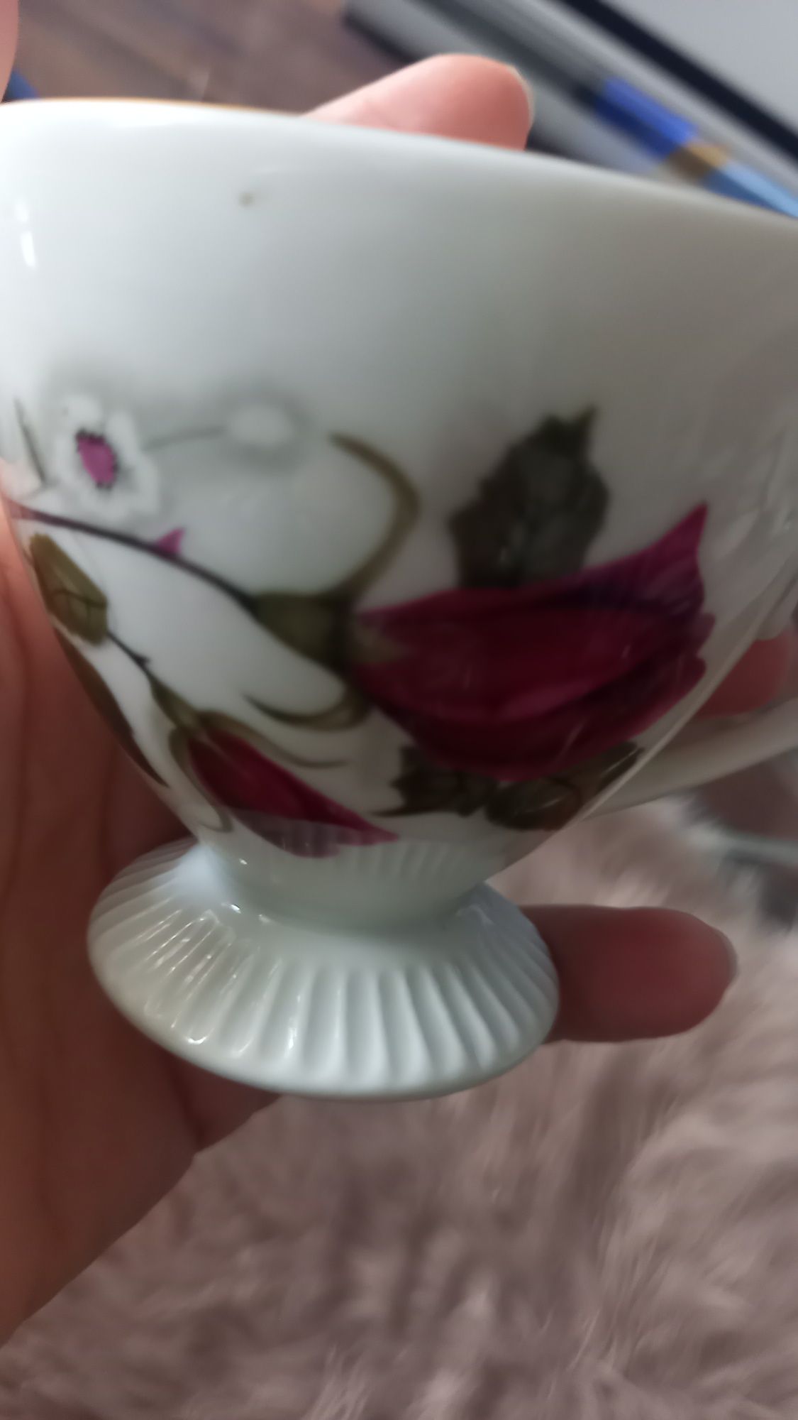 Filiżanka Chodzież róża Regina porcelana