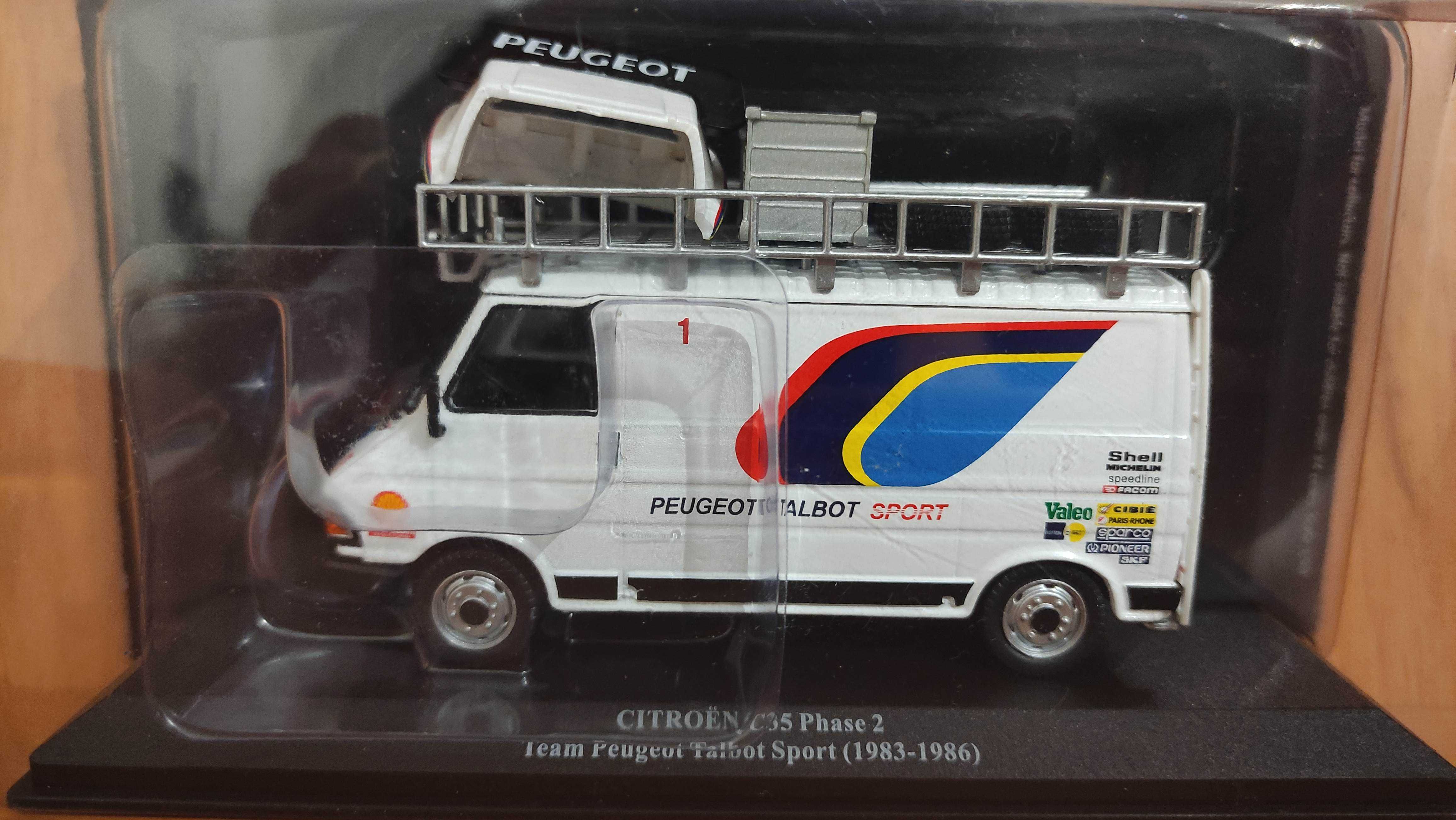 Miniatura Team Peugeot Talbot Sport Rally