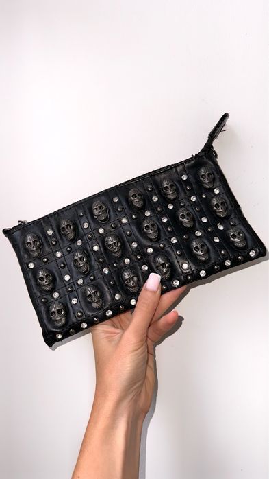 ‼️Люксовый клатч-кошелёк в стиле Philipp Plein