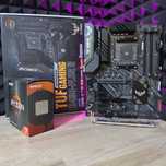 Комплект Ryzen 7 5800X, Asus Tuf B450 материнська плата