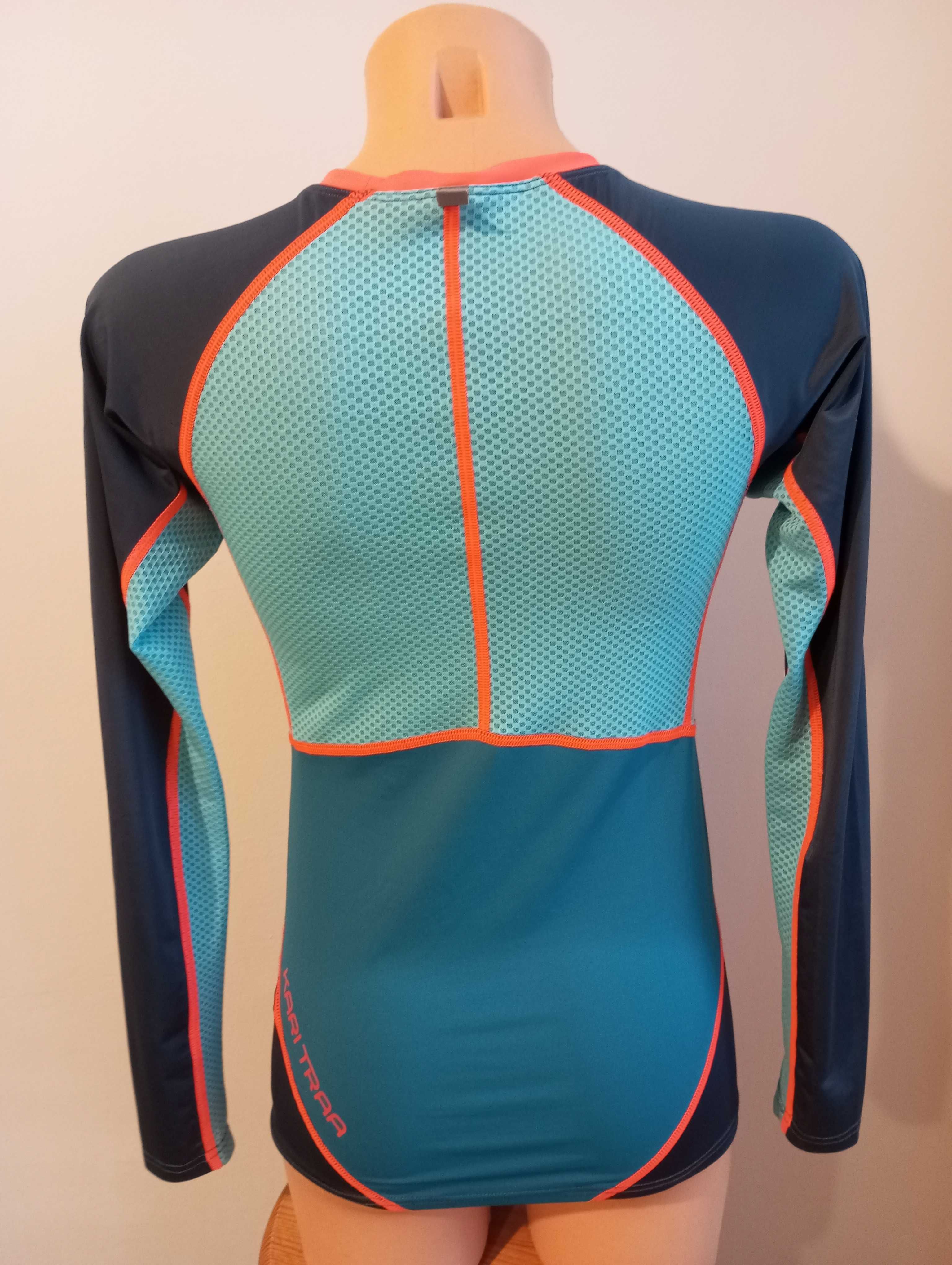 Longsleeve sportowy Kari Traa treningowy do biegania rozm.XS/34/6