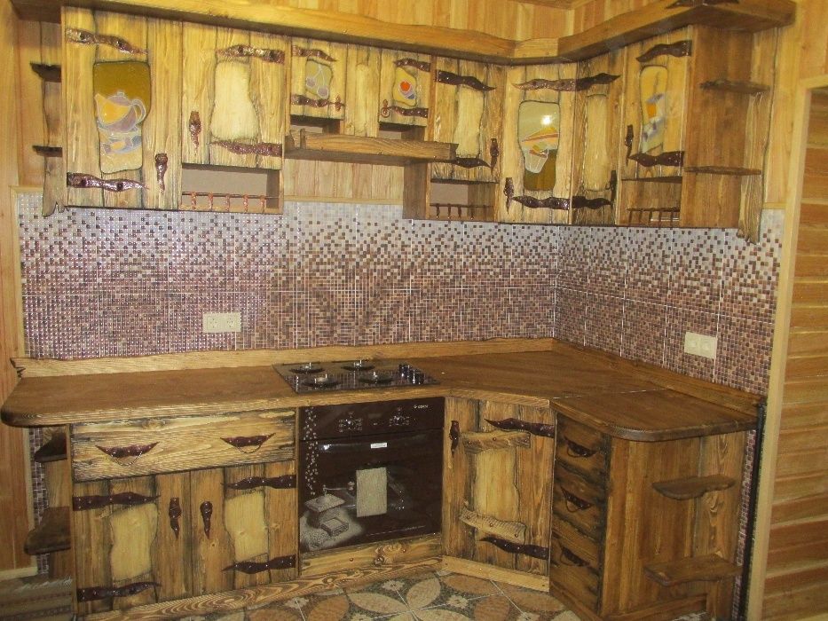 кухня з дерева