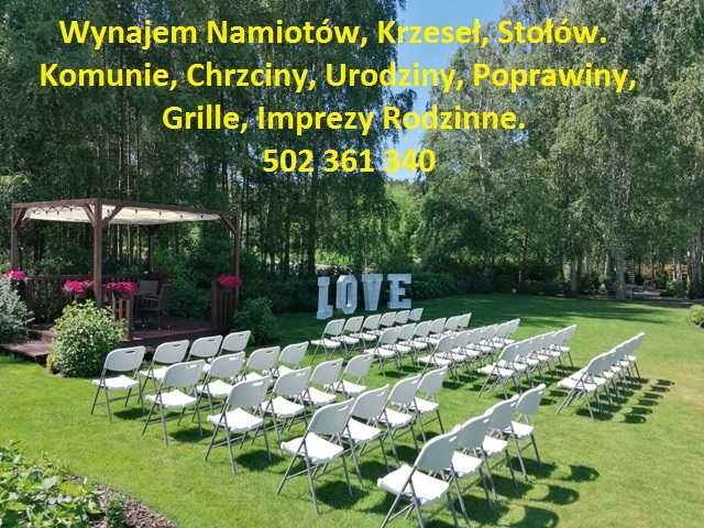 Namiot 5x8m Wynajem Komunie Poprawiny Grille Chrzciny 18 Imprezy