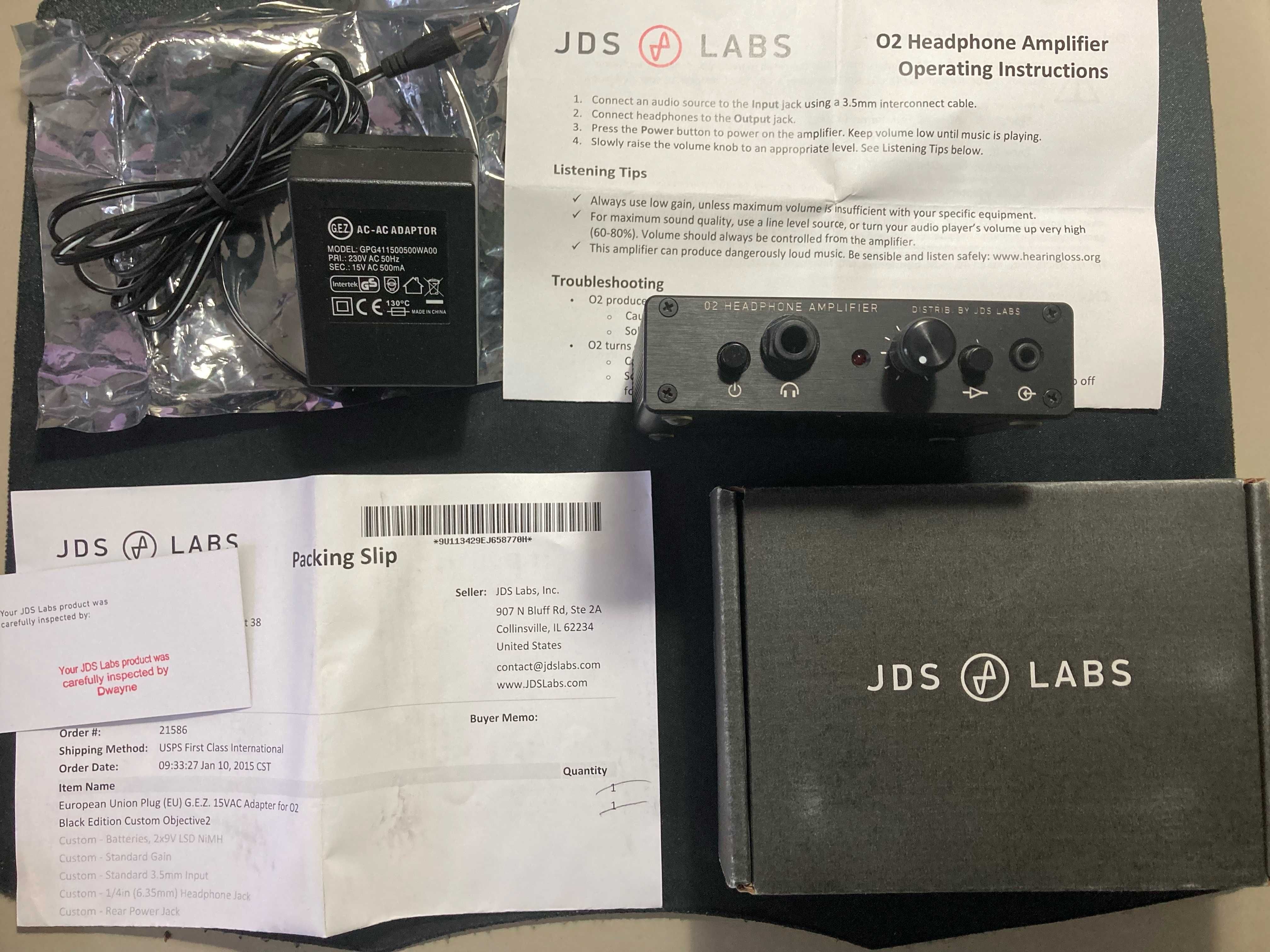 JDS Labs Objective2 (O2) усилитель для наушников