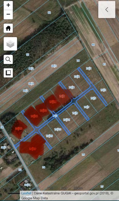 Dzialka budowlana 3000 m2 Bolimów osiedle