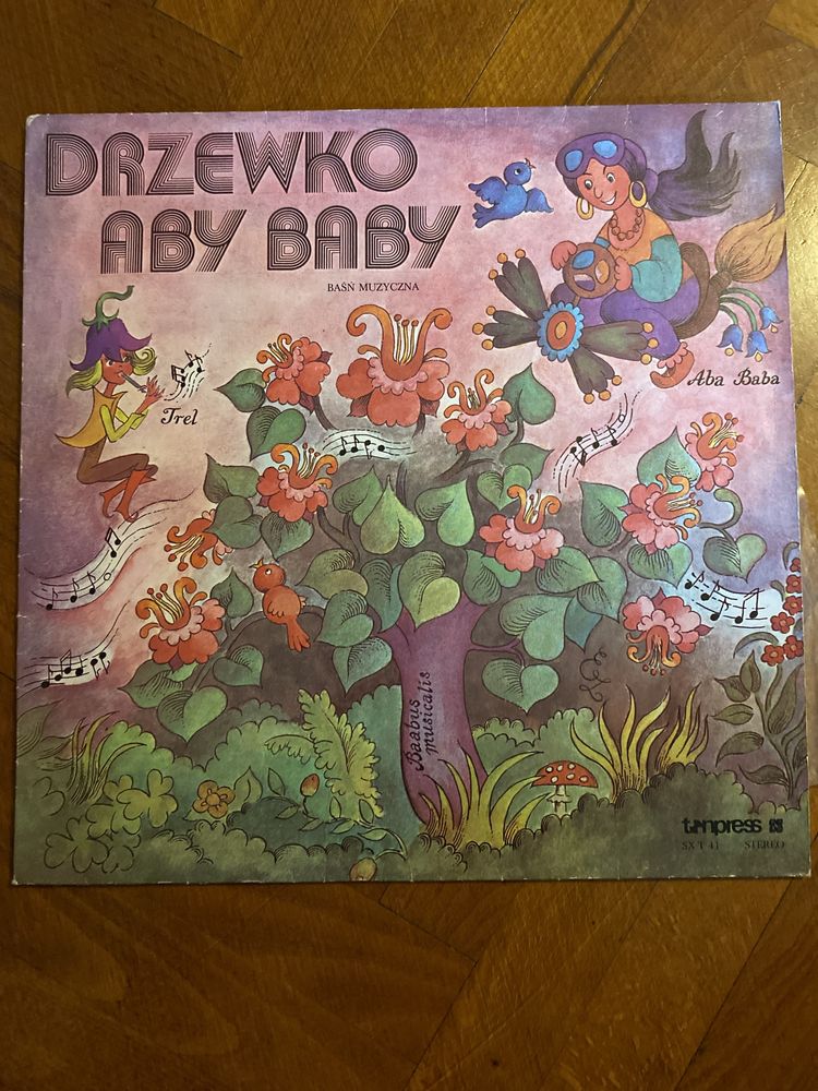 Drzewko Aby Baby plyta winylowa audiobook