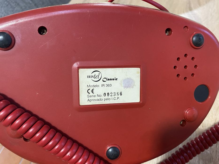 Telefone vintage, bordeaux, para decoração